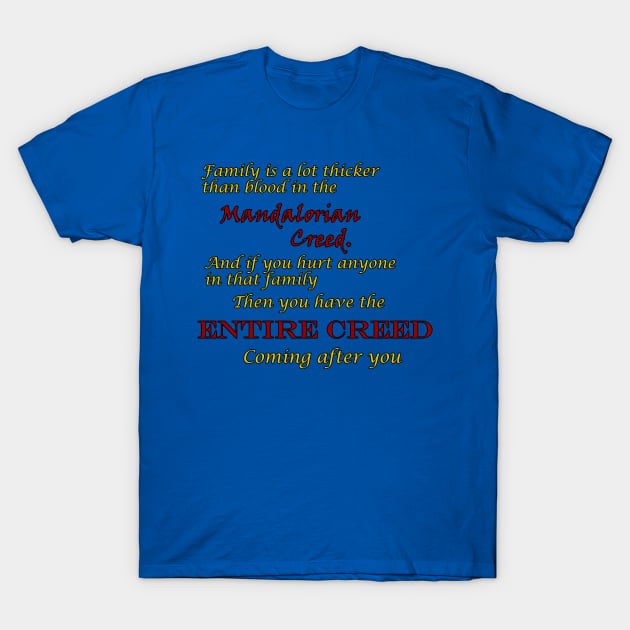 Beware the Creed T-Shirt by The Cantina Marketplace